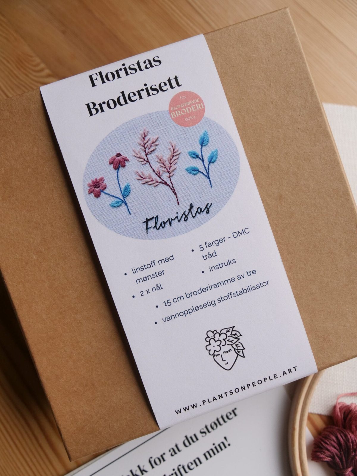 floristas broderisett